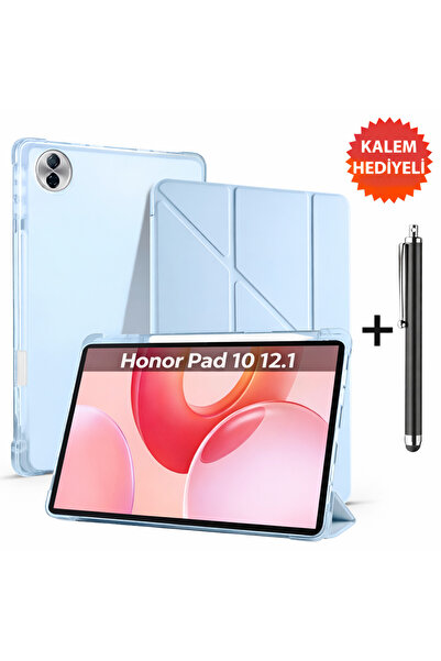 Dexmon Honor Pad 10 12.1 Compatible Foldable Case with Pen Compartment and Sl...