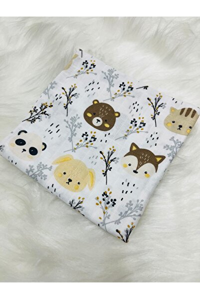 Eylülce Butik Multi-Purpose Muslin Blanket & Blanket 100% Cotton Oeko-Teks Ce...
