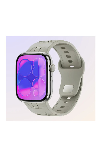 Sompon HK11 Mini 41mm Kasa Akıllı Saat – 2 Kordonlu Smart Watch (Gri Renk)