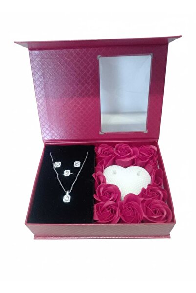 OEM Set Love Forever Roșu - Set Complet Bijuterii (4 piese)