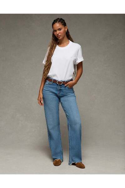 AMERICAN EAGLE AE Strigid Curvy High-Waisted Stovepipe Jean