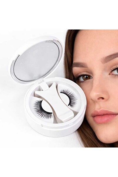 Glamura Lashes – Set Gene Magnetice "Insta-Glam" cu Volum 5D și Efect de Alun...