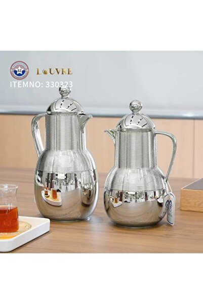 Generic A coffee and tea set (tea and coffee coolers) from the Louvre brand, ...