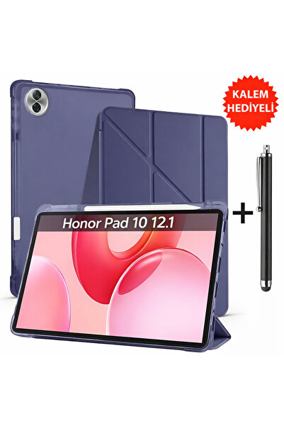 Dexmon Honor Pad 10 12.1 Compatible Foldable Case with Pen Compartment and Sl...