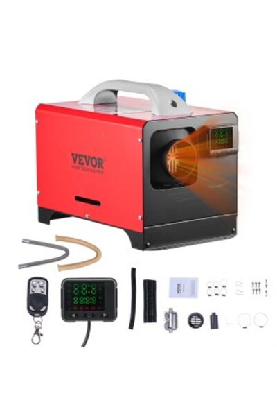 VEVOR Дизелов въздушен отоплител, 12-24 V 5-8 KW