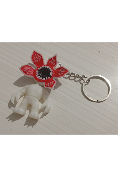 ART HEDİYE Stranger Things Demogorgon Movable Figure Keychain