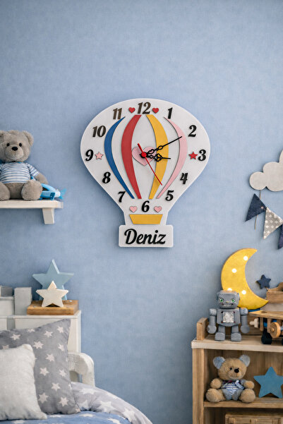 yucisaatleri Genç odaları için balon saat kişiye özel no42