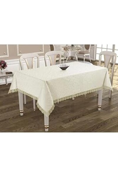Nacario Nrcrioshop Deni̇zli̇ Çeyi̇z Dan Lace Tablecloth 160X220 1201248