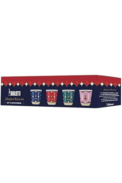 Nacario طقم أكواب قهوة من نركريو شوب مكون من 4 قطع "1201248