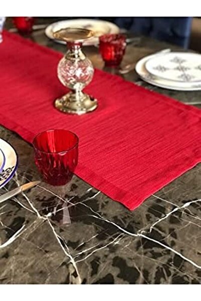 Nacario Nrcrioshop Viemso Glittery Table Runner Red 45X200 1201248