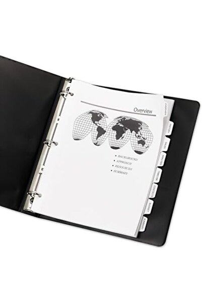 Nacario مقسمات مطبوعة من نركريوشوب، بيضاء، 8 أقسام، 5 مجموعات (11552) 1201248