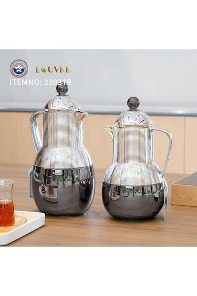 Generic A coffee and tea set (tea and coffee coolers) from the Louvre brand, ...
