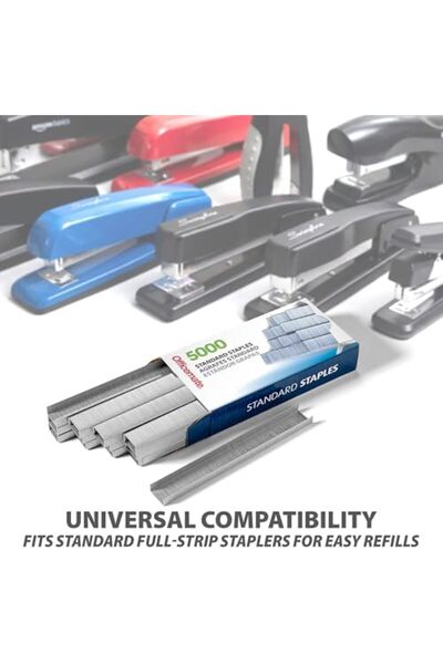 Nacario Nrcrioshop Standard Stapler, 10 Boxes of General Purpose Staples (919...