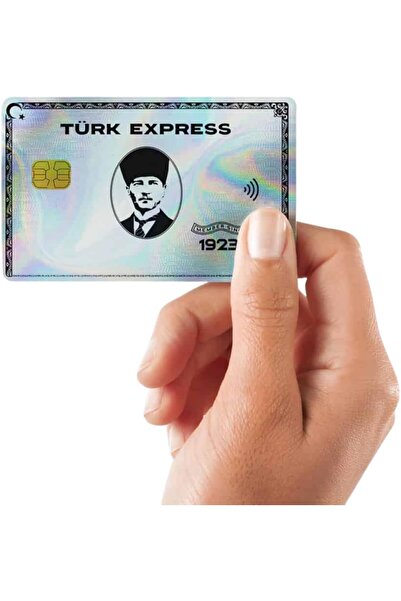 Nacario بطاقة تركية مطلية بالهولوغرام من NrcrioShop (طباعة عالية الجودة) 1201248