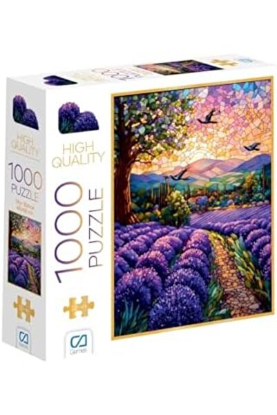 Nacario Nrcrioshop Purple Garden 1000 Pieces 2,2mm Thickness 48X68Cm Professi...