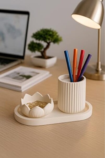 Yıldızan brkshop Form Dekoratif Set – Minimalist & Şık Tasarım (4 Parça) 1232700