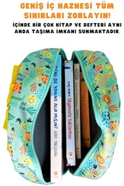 Nacario Nrcrioshop Baby Licensed Cute Animals Patterned Single Compartment Co...