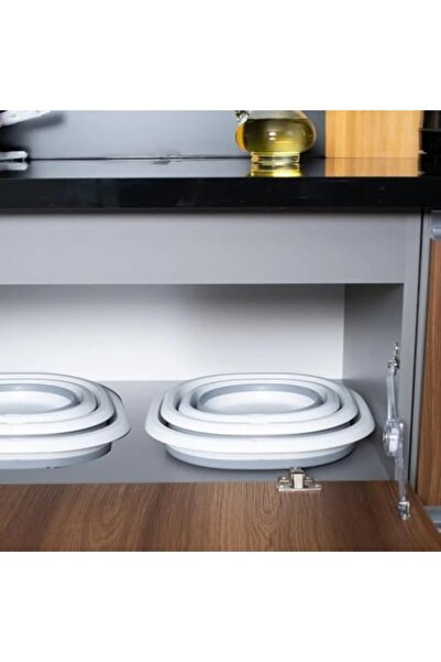 Nacario Nrcrioshop Foldable Silicone Basin, Accordion Plastic Basin, Foldable...