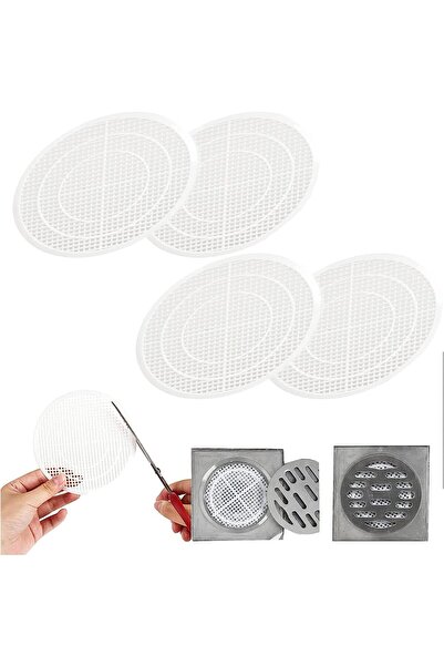 Nacario Nrcrioshop Floor Drain Cover, 4-Pack Bathtub Plug Floor Mat, Cuttable...