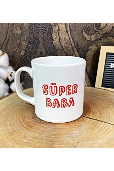 Yıldızan Esnshop Super Dad Designed Mug 1209132