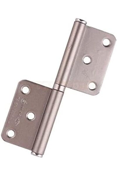 Nacario مفصلات أبواب غير موجهة من نركريوشوب، 12 سم، فولاذ (قطعتين) 1201248