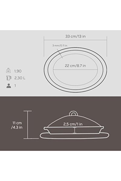esplendor Espshopx Cast Iron Oval Rotating Kebab Plate, Beech Serving Wood an...