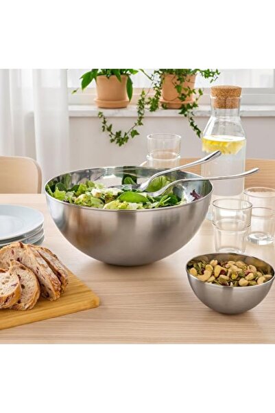 Nacario Nrcrioshop Blanda Empty Serving Plate, 28 Cm, Stainless Steel 1201248