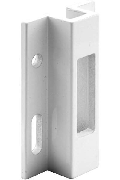 Nacario NrcrioShop E 2124 حامل باب منزلق، من الألومنيوم المبثوق باللون الأبيض...