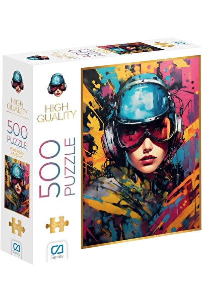 Yıldızan مجموعة ألغاز بايلوت النسائية من esnshop، 500 قطعة، بسُمك 2.2 ملم، مق...