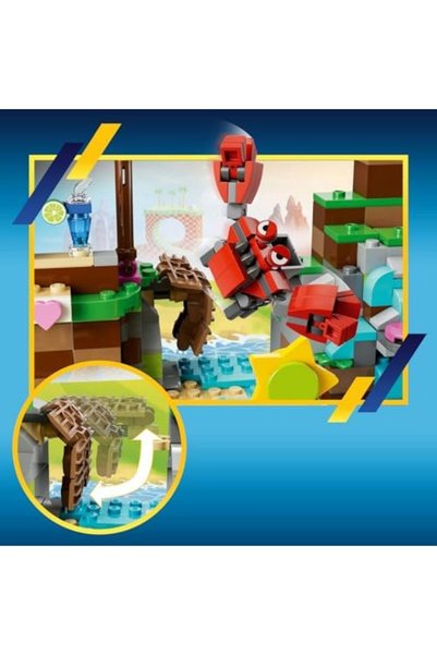 Yıldızan gzmshop Sonic the Hedgehog Amy’nin Hayvan Kurtarma Adası 76992 – 7 Yaş ve Üzeri Çocuklar için Eğlenc