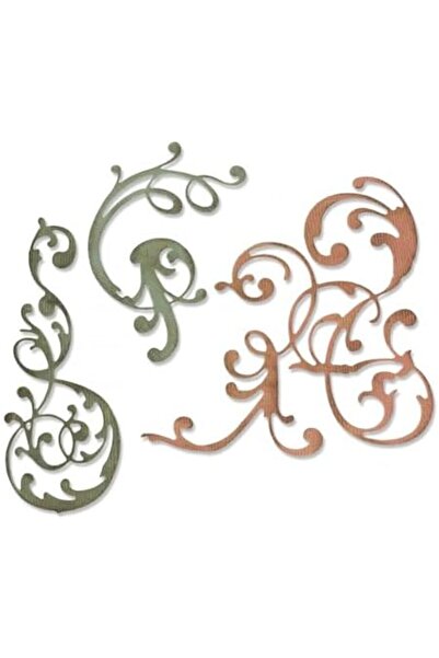 Nacario Nrcrioshop Thinlits Cutting Dies Set 3Pk Decorated Ornaments 1201248