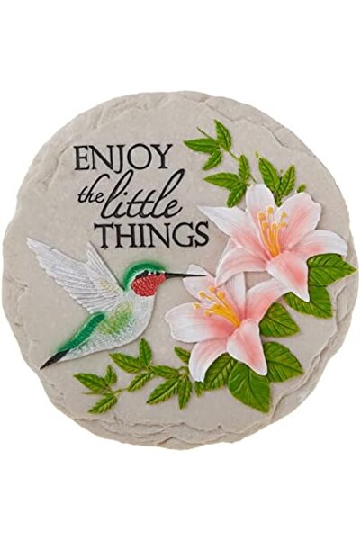 Nacario Nrcrioshop - Garden Decor - Hummingbird Step Stone - Decorative Stone...