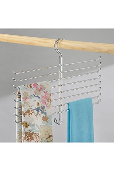 Nacario صندوق تخزين معلق من نركريوشوب للشالات، منظم معدني صغير معلق للشالات و...