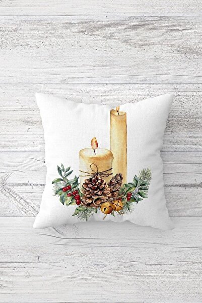 Yıldızan Peristorex Pelangi زينة عيد الميلاد، شموع، غطاء وسادة بسحاب مخفي على...