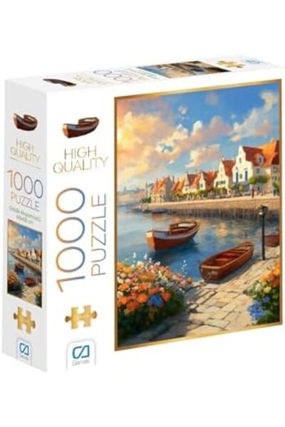 Nacario سلسلة ألغاز NrcrioShop The Night Before Christmas، 1000 قطعة، سمك 2.2...