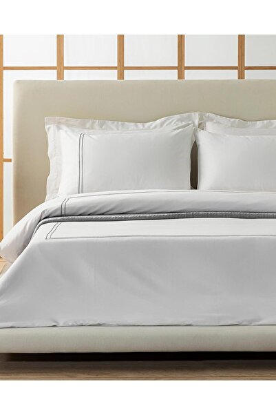 Nacario Nrcrioshop Freya Cotton Embroidered Double Duvet Cover Set White 1201248