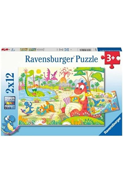 Nacario لغز نركريوشوب 2×12 قطعة دينو فريندز 1201248