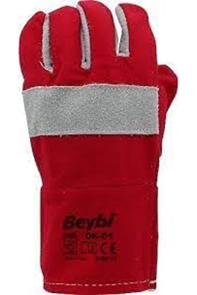 Yıldızan esnshop DK-01 قفازات كوتون مونتاج حمراء 1209132