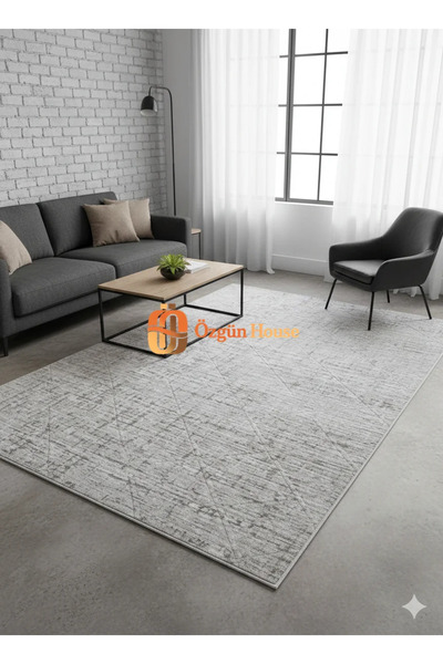 Dinarsu Elite Modern Jel Tabanlı Kaymaz Halı