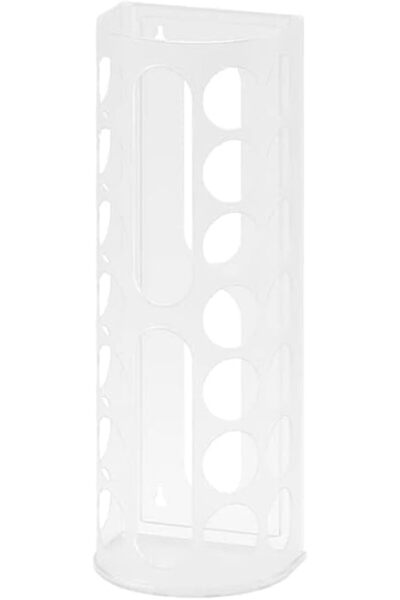 Nacario Nrcrioshop Plastic Bag Stand, White, 13 X 16 X 45 cm 1201248