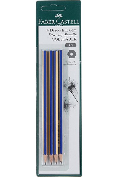 Nacario Nrcrioshop Goldfaber Graded Pencil, 2B 1201248