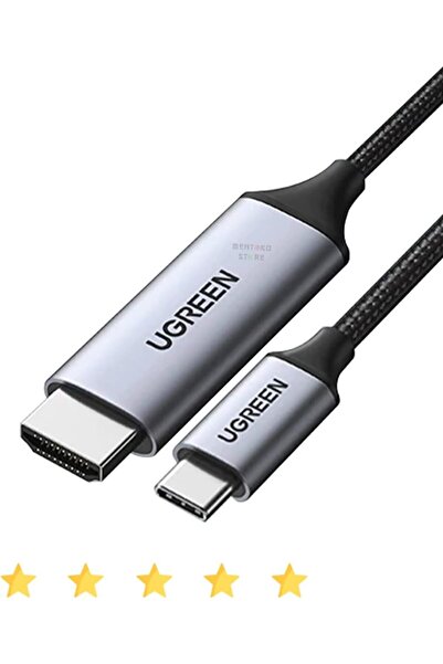 Nacario Nrcrioshop Type-C to HDMI Converter Cable, 1.5 Meters 1201248