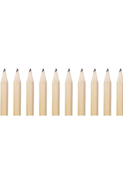 Nacario Nrcrioshop Natural Hexagonal Pencil Set, 10 Pieces 1201248