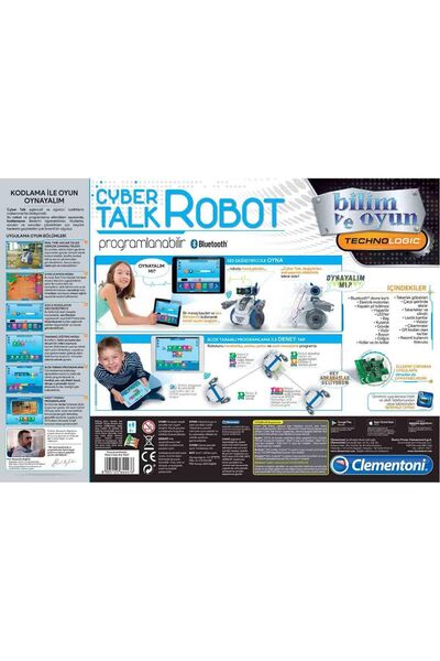 Yıldızan Akmanshopx Robotik Laboratuvarı - Cyber Talk Oyuncak 1199634