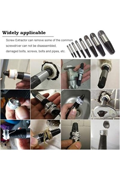 Yıldızan مجموعة أدوات إزالة البراغي الاحترافية من esnshop مكونة من 6 قطع، أدا...