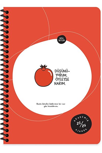 Nacario NrcrioShop A5 أجندة أكاديمية حلزونية الشكل - أعتقد أنني أفعل ذلك، لذا...