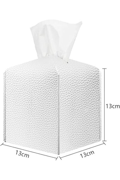 Nacario Nrcrioshop Combs, Square Decorative Pu Leather Tissue Box Cover, Mode...