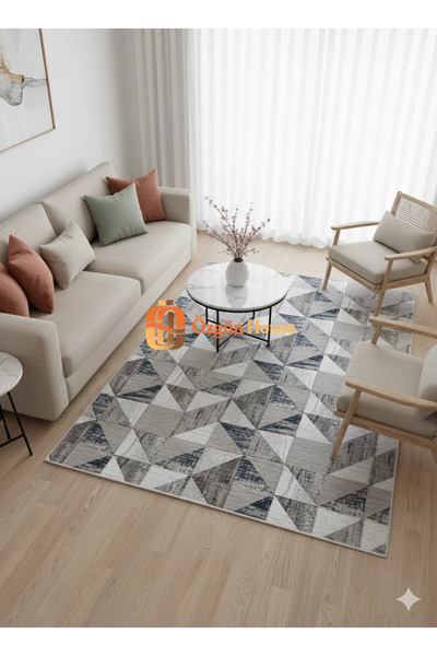 Dinarsu Elite Modern Jel Tabanlı Kaymaz Halı