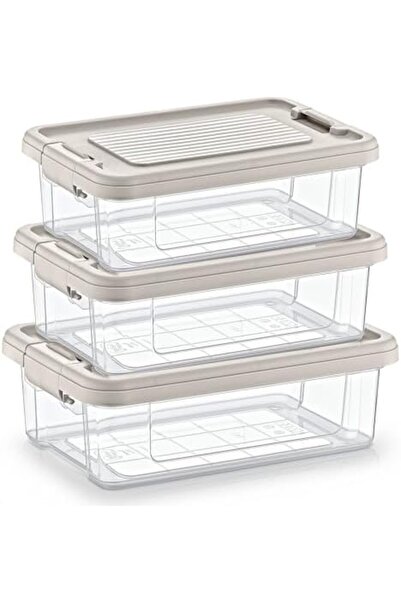 Yıldızan Esnshop Life 3-Piece Medium Size Storage Set (3 X 1.5 Liters) – Matt...