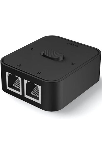 Nacario Nrcrioshop 4146 2 Port Ethernet Switch Converter Multiplexer 2-Port M...